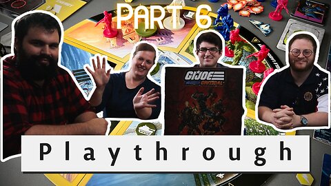 GI Joe Mission Critical: Playthrough: Part 6 Board Game Knights of the Round Table