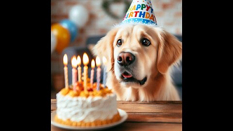 Funny Dog Reaction to Cutting Cake | Hilarious Dog Cake Reaction