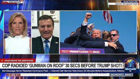 COP RADIOED ‘GUNMAN ON ROOF’ 30 SECS BEFORE TRUMP SHOT! (ASSASSINATION ATTEMPT AKA COUP)