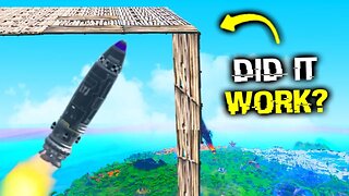 I Tried STOPPING Rocket Launch LIVE Event! (Fortnite)