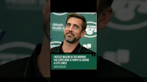 Aaron Rodgers: Jets Statement #sports #jets #j360tv