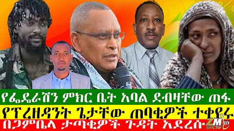 የፌዴራሽን ምክር ቤት አባል ደብዛቸው ጠፋ፣የፕረዘዳንት ጌታቸው ጠባቂዎች ተቀየሩ፣Zewdu Show 12/06/24