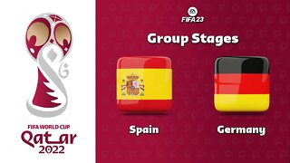 World Cup Qatar 2022 - Spain x Germany