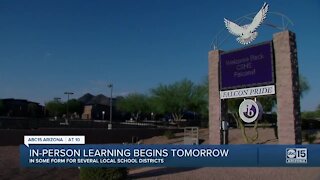 Cactus Shadows High School to begin in-person classes Wednesday following teacher call-outs
