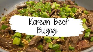 Korean Beef Bulgoli
