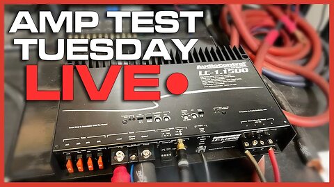 Amp Test Tuesday - Audiocontrol LC-1.1500 (rated 1500watts) LIVE results!