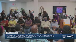 Family calling for body cam footage following fatal shooting