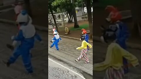 DANÇANDO PEPPA PIG, PICA-PAU, MICKEY MOUSE E PATO DONALD DA CARRETA DA ALEGRIA, LIKE