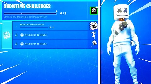 How To Complete All New "MARSHMELLO" Challenges In Fortnite!!