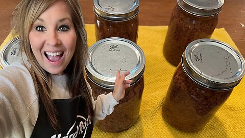 Building MY Pantry! | Canning Ground Beef with My Pesto Electric Pressure Canner