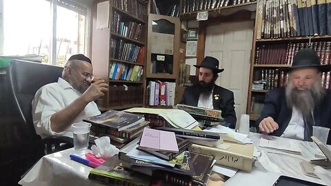 Rabbi Yosef Edery, Rabbi Tsvi Idan and Rabbi Yehuda Chayak Sanhedrin Establishment Torah Discussion