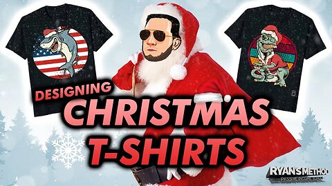 Christmas T-Shirt Design Session ~ Lets Make Some SALES!! 🎅🎄⛄