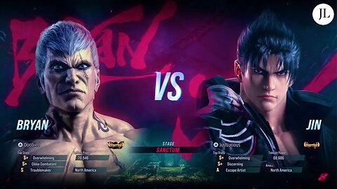 TEKKEN 8 - Bryan vs Jin (FT2) (Closed Network Test)