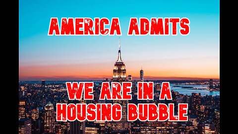 America is now in a housing Bubble ! China Destroying The World ! New Gas Taxes - More Food Hikes