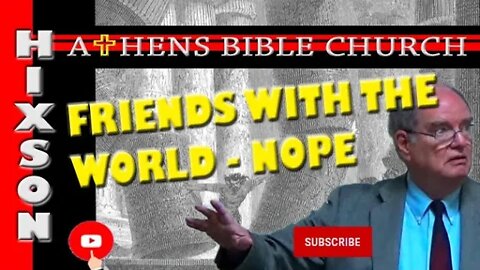 Christians Living in a Lost World - Not Creating a Christian World | Judges | Athens Bible Church