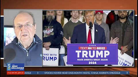 Team Gallagher's Joey Hudson talks with Trump supporters in New Hampshire: The common theme is "secure our border."