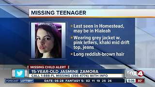 15-Year-Old girl reported missing in Miami-Dade County