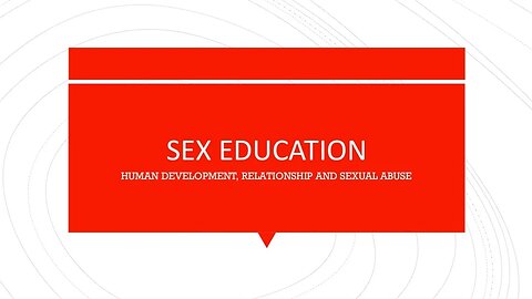 Afropreachers & Zola Bantu School Outreach Project Volunteers Training 3: Sex Education