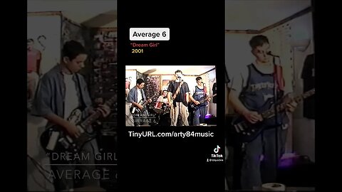 Average 6 #MusicVideo for “ #dreamgirl ” by #average6 filmed in #2001 in #reverema