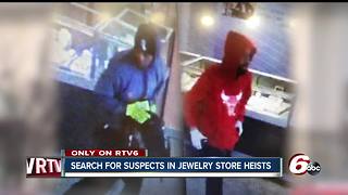 Suspects stole $150K in Kay Jewelers smash-and-grab robberies