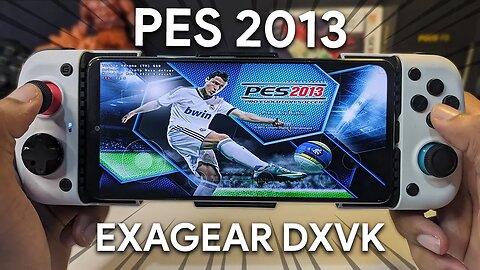 PES 2013 DE PC NO CELULAR COM EXAGEAR DXVK É INCRÍVEL!