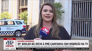 Boulos dá início à pré-campanha para eleições municipais com inserção na TV