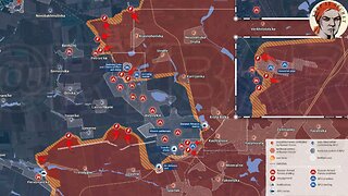 Ukraine War, Rybar Map for December 1st, 2023 RF Forces Advance in Andriivka and Capture of Marinka