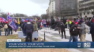 Arizonans sound off ahead of electoral college count