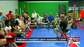 Parents Unhappy with Baseball Camp
