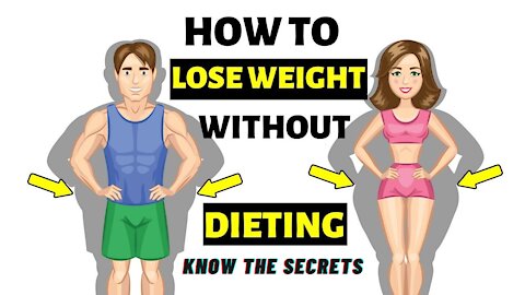 Secrets Of Losing Weight Without Dieting I No Diet Weight Loss Secrets