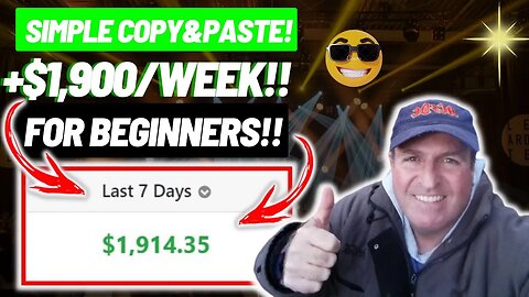 Get Paid +$1,900/WEEK With This SIMPLE COPY & PASTE Affiliate Marketing Method For Beginners!