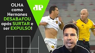 "MAIS RESPEITO nessa POR#@!" Hernanes DESABAFA e DETONA a CBF após SER EXPULSO!