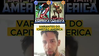 VARIANTES CAPITAO AMERICA MARVEL SNAP #marvelsnap