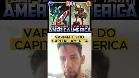 VARIANTES CAPITAO AMERICA MARVEL SNAP #marvelsnap