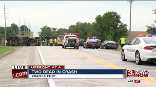 2 dead in big truck crash at 204th, Fort streets