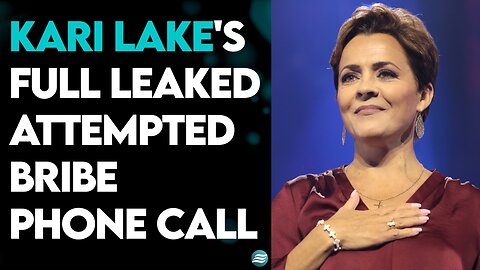 Kari Lakes Full Leaked Phone Call with Jeff DeWit Attempting to Bribe Her