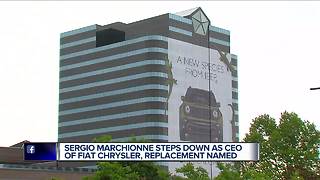 Marchionne steps down as CEO of FCA