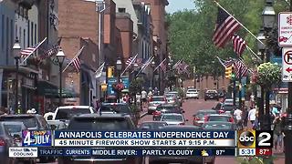 Annapolis celebrates Independence Day with fireworks show