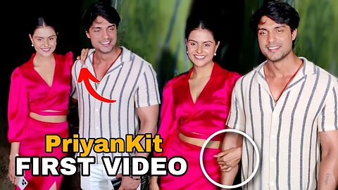 First Video Of Power Couple Priyanka Chahar Chaudhary & Ankit Gupta After Biggboss 16 | Priyankit