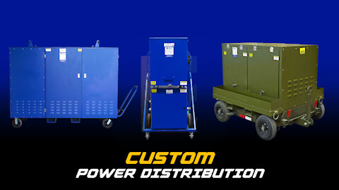 Custom Power Distribution Panels with KVA Transformers from Larson Electronics