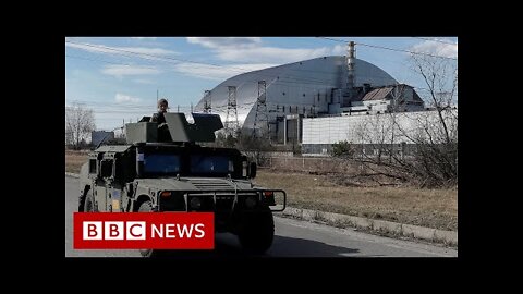 Inside Ukraine's Chernobyl site after Russian occupation - BBC News