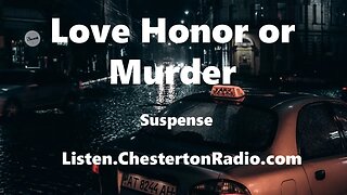 Love Honor or Murder - Suspense