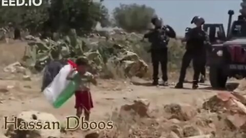 🔴 Pai PALESTINO empurrando seu filho para que soldados Israelenses O MATEM 🇮🇱🇵🇸