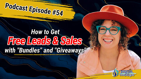 How to Get Free Traffic, Leads, & Sales with Bundles and Giveaways with Alison Reeves