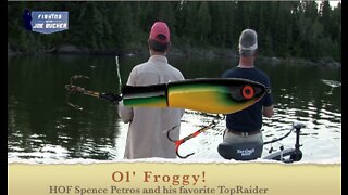 Musky Fishing with Ol' Froggy!