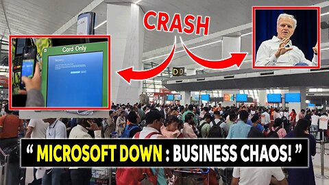 MICROSOFT OUTAGE : EMERGENCY ALERT | CROWD STRIKE