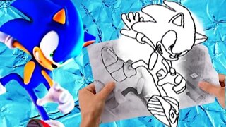 Draw Sonic Frontiers Sonic SUPER EASY!!!