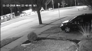 New surveillance video shows van before it was towed with a 4-year-old
