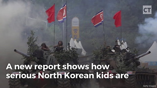 Us College Students Request Safe Spaces, While Nk Kids Train For War