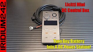 Licitti Mini DC Control Box - Turn Any Battery Into A DC Power Station!